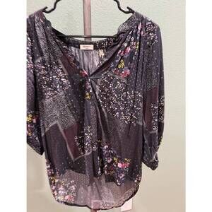 NEW DYLAN women's jolie top in black